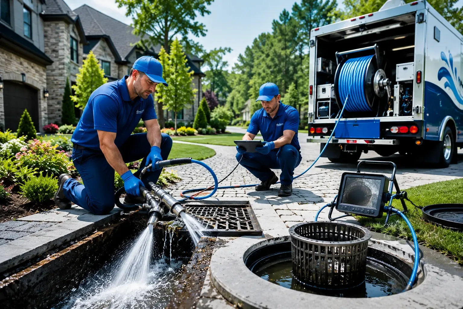 Local outdoor drain cleaning professionals in De Graff, OH