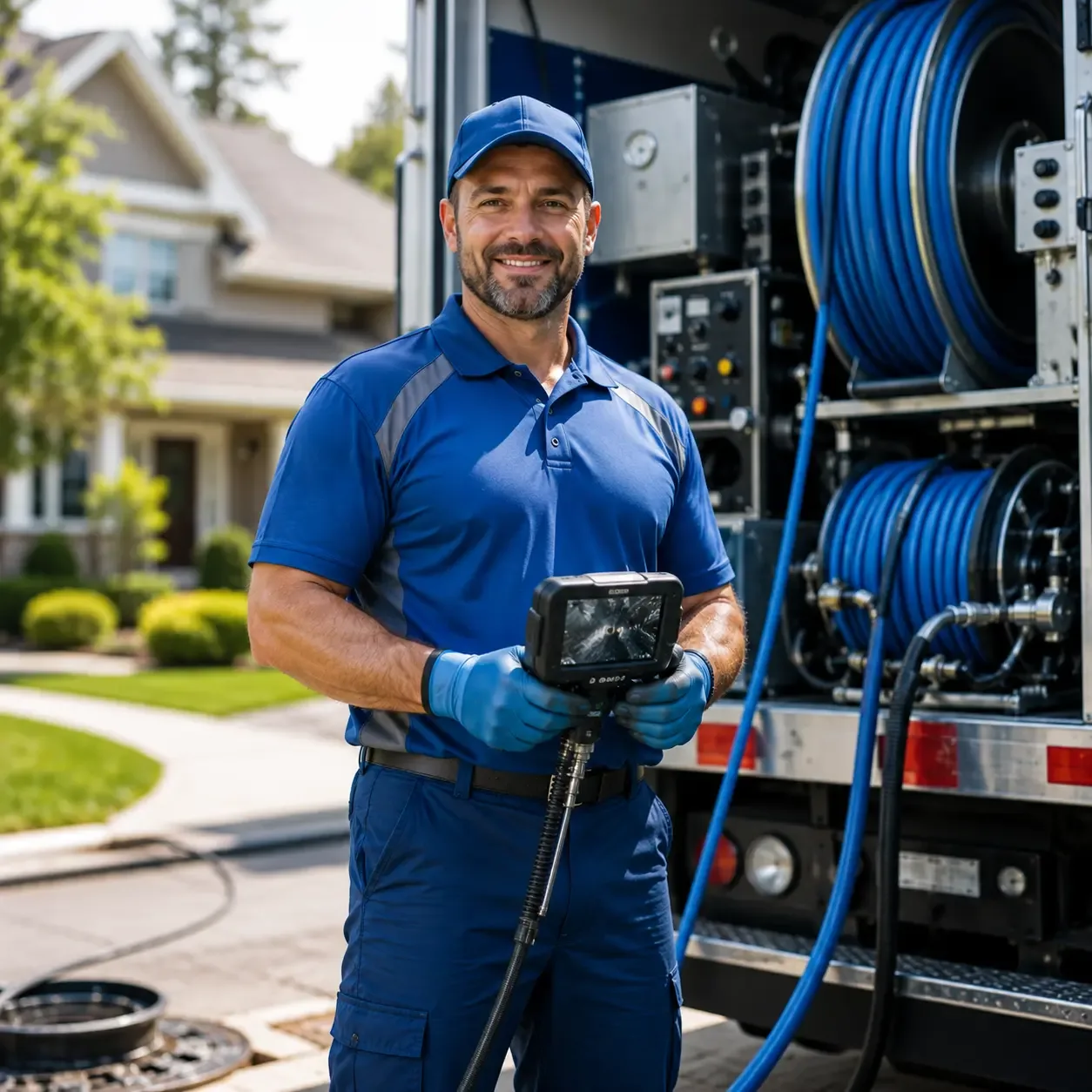 Local outdoor drain cleaning specialists in De Graff, OH